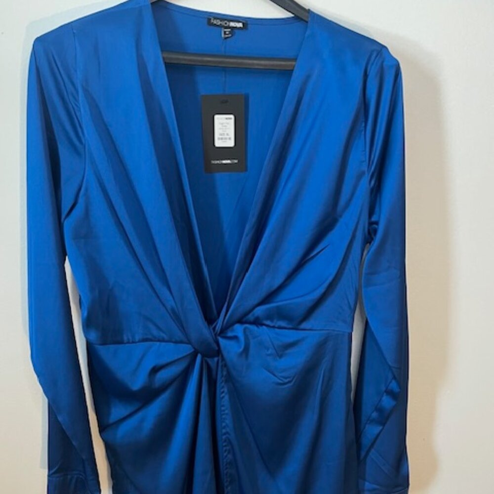 Fashion Nova Satin Dress